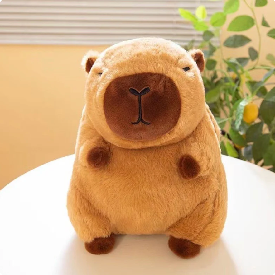 Capybara Hand Warmer Plush Pillow